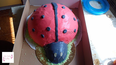 Tort Biedronka – urodzinowy tort