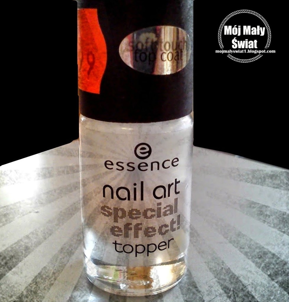Lakier Essence Nail Art Special Effect Topper – 07 soft touch – matowe wykończenie