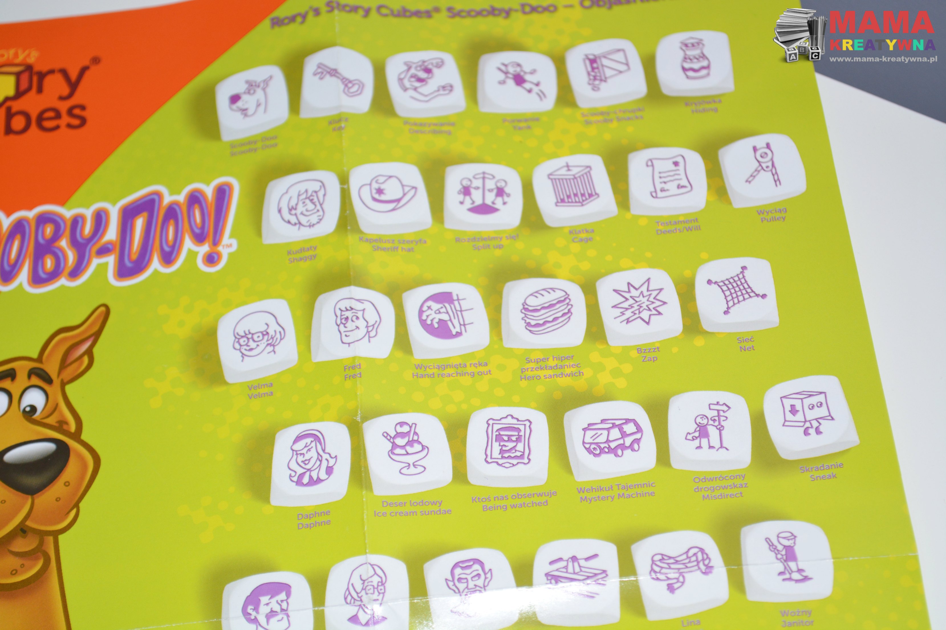 Scooby Doo Story Cubes